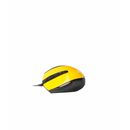 Mouse serioux cu fir, optic, pastel 3300, 1000dpi, galben, ambidextru, blister, usb,  Mouse | electropc.ro