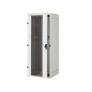 Rack de podea 19" triton 27u 800x1000mm usa fata metal perforat panouri laterale/spate detasabile sectiuni pentru ventilatie activa, sectiuni acces cabluri sus/jos/spate, picioare reglabile ip20 negru,  Cabinete metalice | electropc.ro