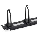 Triton inele organizatoare de cabluri ,1u,5 x big click-in ring,oval holes,  Cabinete metalice | electropc.ro