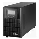 Ups njoy aten pro 1000, 1000va/800w, on-line (double convension ups), lcd display, 3 prize schuko cu protectie, tower, smart snmp & usb & rs- 232, efficiency up to 88%, software management,  UPS | electropc.ro