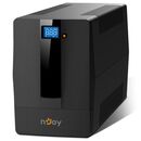 Ups njoy horus plus 1000, 1000va/600w, afisaj lcd cu ecran tactil, 4 prize schuko cu protectie, repornire automata, rj11 protectie pentru linia de telefon/modem, posibilitatea de monitorizare si control prin usb, lan si internet, port de comunicare usb, r,  UPS | electropc.ro