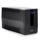 Ups njoy horus plus 1000, 1000va/600w, afisaj lcd cu ecran tactil, 4 prize schuko cu protectie, repornire automata, rj11 protectie pentru linia de telefon/modem, posibilitatea de monitorizare si control prin usb, lan si internet, port de comunicare usb, r,  UPS | electropc.ro