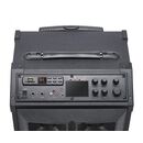 Boxa trolley serioux, putere totala 130w rms, conectivitate: bluetooth, usb, sd, radio fm, aux, pc in, port micron + chitara, display led, baterie reincarcabila 7200mah, microfon inclus, dimensiuni: 320x330x630 mm, greutate: 14.5kg, culoare: negru,  Sisteme audio | electropc.ro