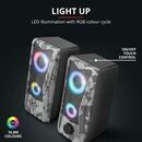 Boxe stereo gxt 606 javv rgb-illuminated 2.0, 6w, camuflaj,  Sisteme audio | electropc.ro
