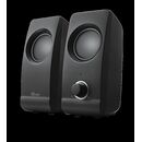 Boxe stereo trust remo 2.0 speaker set, 8w, negru,  Sisteme audio | electropc.ro