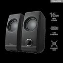 Boxe stereo trust remo 2.0 speaker set, 8w, negru,  Sisteme audio | electropc.ro