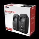 Boxe stereo trust remo 2.0 speaker set, 8w, negru,  Sisteme audio | electropc.ro