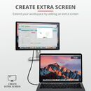Cablu trust calyx, usb-c to hdmi, 1.8m, negru,  Cabluri periferice | electropc.ro