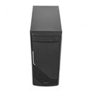 Carcasa pc serioux basic, sursa 450w, middle tower, atx, black,  Carcase | electropc.ro