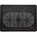 Cooling pad serioux, srxncp007, dimensiuni: 340*250*23mm, compatibilitate maxima laptop: 15.6 inch, dimensiune ventilator: 2 x 125 *125*15mm, nivel zgomot: 10db, flux aer: 20cfm, tensiune alimentare: dc 5v, viteza rotatie maxima: 1500rpm, iluminare led: a,  Stand & Cooling pad | electropc.ro