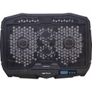 Cooling pad serioux, srxncp025, dimensiuni: 390*280*28mm, compatibilitate maxima laptop: 17.3 inch, numar ventilatoare: 4, dimensiune ventilator: 2 x 125*125*15mm / 2 x 70*70*15mm, nivel zgomot: 15-20db, flux aer: 56-75cfm, tensiune alimentare: dc 5v, vit,  Stand & Cooling pad | electropc.ro
