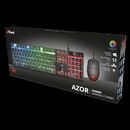 Kit tastatura + mouse trust gxt 838 azor gaming combo, negru,  Kit mouse tastatura | electropc.ro