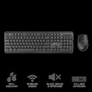 Kit tastatura si mouse trust ody, wireless, negru,  Kit mouse tastatura | electropc.ro
