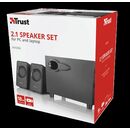 Sistem audio 2.1 trust avora 2.1 speaker set, 9w, negru,  Sisteme audio | electropc.ro