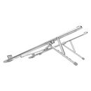 Suport laptop serioux, srxncpu6, material aluminiu, dimensiune deschisă: 197x255x4mm,dimensiune pliată: 60 x 250 x 4mm, grosime: 4mm, greutate: 182g, dimensiune compatibilă:  până la 15.6 ", culoare argintiu, 5 unghiuri ajustabile,  Stand & Cooling pad | electropc.ro