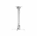 Suport tavan videoproiector serioux, pjm1a,model universal de montare, tilt:-15 to +15 ° , max 10kg, inaltime reglabila 430-650mm, culoare argintiu,  Accesorii videoproiectoare | electropc.ro