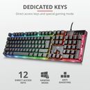 Tastatura trust gxt 835 azor, gaming, neagra,  Tastaturi | electropc.ro