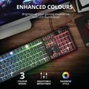 Tastatura trust gxt 835 azor, gaming, neagra,  Tastaturi | electropc.ro