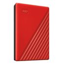 Hdd extern wd my passport, 2tb, 2.5", rosu, usb 3.2,  Hard Disk-uri externe | electropc.ro