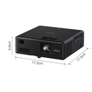 Proiector epson ef-11 mini laser projection tv, 3lcd, 1000 lumeni, fhd 1920*1080, 16:9, 2.500.000:1, laser, dimensiune maxima imagine 150", usb 2.0 type a, usb 2.0 type b, hdmi 1.4, miracast, stereo mini jack audio out, kensington lock, boxa 2w inclusa, s,  Videoproiectoare | electropc.ro