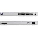 Switch ubiquiti unifi pro usw-pro-24-poe, 24 port, 10/100/1000 mbps,  Switch-uri | electropc.ro
