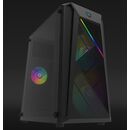 Carcasa aqirys bellatrix pro mini tower black,  Carcase | electropc.ro