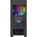 Carcasa aqirys betelgeuse midi tower, fara sursa, black,  Carcase | electropc.ro
