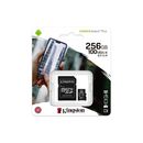 Card de memorie microsd kingston select plus, 256gb, adaptor sd, class 10,  Carduri memorie | electropc.ro