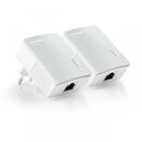 Tp-link kit powerline 500mbps, ultra compact size, homeplug av, greenpowerline, plug and play, 2 bucati tl-pa4010,  Adaptoare PowerLAN | electropc.ro