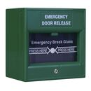 Buton iesire urgenta nd-edr911-c, culoare verde, capac de protectie transparent,  Accesorii | electropc.ro
