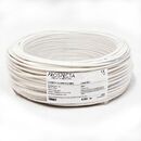 Cablu alarma 4 x 0.22 premium, cupru 100%, cod: i036it, li-y(st)y, made in italy, utilizare pentru sisteme de alarma, manta exterioara pvc alb, ecranare: folie de aluminiu laminata, raza de curbura 10x diametru, peak operating voltage 250, voltage rating ,  Accesorii | electropc.ro