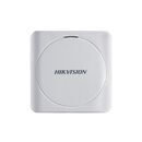 Cititor card hikvision ds-k1801m, citeste carduri rfid mifare, distanta citire: 50mm, comunicare: wiegand 26/34 protocol, indicator led de stare si alimentare; alimentare: 12vdc, ip65, dimensiuni: 87 × 87 × 13.3mm,  Cititoare | electropc.ro