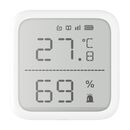 Detector de temperatura si umiditate wireless hikvision ds-pdtph-e-we, seria axpro, design modular pentru diferite aplicatii, configurare la distanta prin intermediul aplicatiei, metode multiple de inrolare: power up,remote id,qr code, monitor 2.7 inch, t,  Detectori | electropc.ro