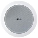 Difuzor incastrabil (ceiling speaker) itc t-105u, pentru sisteme de public address (pa), trepte 1.5w-3w-6w@100v, speaker 5inch, spl(1w/1m) 89db, frequency response 80-18khz, cutout 145mm, carcasa abs, grila metalica, culoare alba, dimensiuni 172 ×80mm, gr,  Difuzoare | electropc.ro