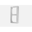 Panou frontal pentru 2 module de videointerfon modular hikvision ds-kd- acw2/s; permite conectarea a 2 module de interfon modular; montare aplicata; material otel inoxidabil; dimensiuni: 219mm x 107mm x 4mm;,  Accesorii | electropc.ro