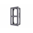Panou frontal pentru 2 module de videointerfon modular hikvision ds-kd-acw2; permite conectarea a 2 module de interfon modular; mont areaplicata; material aluminiu; dimensiuni: 219mm x 107mm × 4mm;,  Accesorii | electropc.ro