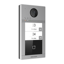 Post de exterior videointerfon hikvision ds-kv8213-wme1(b)/flush, wifi, montaj incastrat, 2 x buton apelare ( pentru 2 familii), camera video 2mp true wdr ( unghi vizualizare: horizontal: 129grade vertical: 75grade), vizualizare pe timp de noapte ir maxim,  Video | electropc.ro