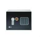 Seif yale standard rezidential mini ysv/170; se livreaza cu 2 chei; se blocheaza la introducerea consecutiva a 3 coduri personale gresite ; usor de actionat cu cod personal; mai mult de 100 000 de combinatii culoare albastru,  Seifuri | electropc.ro