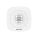 Sirena interior wireless ax pro hikvision ds-ps1-i-we(blue indicator); 868mhz two-way tri-x wireless technology, distanta comunicare rf: 1600m in camp deschis, nivel sonor: 90 la 110db, 3 tipuri de sonerii de alarma: alarma la efractie, alarma la incendiu,  Sirene | electropc.ro