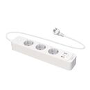Tp-link  smart wi-fi socket tapo p300, protocol: ieee 802.11b/g/n, bluetooth 4.2, 2.4 ghz, cerințe de sistem, android 5 sau mai recent, ios 10 sau mai recent, dimensiuni: 268*55*40mm, cablu de 1.5m, voltaj maxim: 2300w, 10a, 3 prize, 2 x usb.,  Smart home | electropc.ro