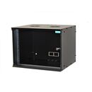 Cabiner spacer 19" 4u, montare pe perete, 515 x 450 mm, sticla decurizata, otel 1.5mm, sarcina maxima 100kg,  Cabinete metalice | electropc.ro