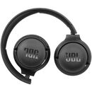 Casti audio on ear jbl tune 510, wireless, bluetooth, autonomie 40 ore, negru,  Casti audio | electropc.ro