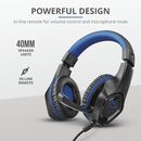 Casti cu microfon trust gxt 404b rana gaming ps4, negru,  Casti audio | electropc.ro