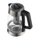 Fierbator electric heinner hek-tf18gx, cu filtru pentru ceai, capacitate: 1.7l, 5 nivele temperatura, indicator luminos in functie de temperatura, control touch, inox,  Fierbatoare | electropc.ro