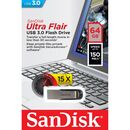 Memorie usb flash drive sandisk ultra flair, 64gb, usb 3.0,  Memorii USB | electropc.ro