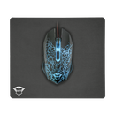 Mouse trust gxt 783 izza + mouse pad, negru,  Mouse | electropc.ro