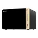Nas qnap 664 6-bay, cpu intel® celeron® n5105/n5095 4-core/4-thread processor, ram 8gb (1x 8gb) ddr4, hdd 6 x 2.5"/3.5" sata 6gbps + 2 x m.2 2280 pcie gen 3 x1 ssd slots (neincluse), lan: 2 x 2.5gbe, optional 10gbe expansion via a pcie card, usb3.2 gen2: ,  NAS | electropc.ro