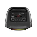 Boxa portabila akai abts v10, bluetooth 5.0, putere 10w, baterie li-ion 3000 mah, slot usb/microsd, cu ecran led, cu led-uri rgb, neagra,  Sisteme audio | electropc.ro