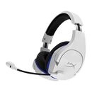 Casti gaming hyperx cloud stinger, wireless, white,  Casti audio | electropc.ro