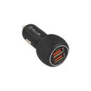 Incarcator auto tellur fcc8, 6a, 36w (qc 3.0 + qc 3.0), negru,  Incarcatoare telefoane | electropc.ro